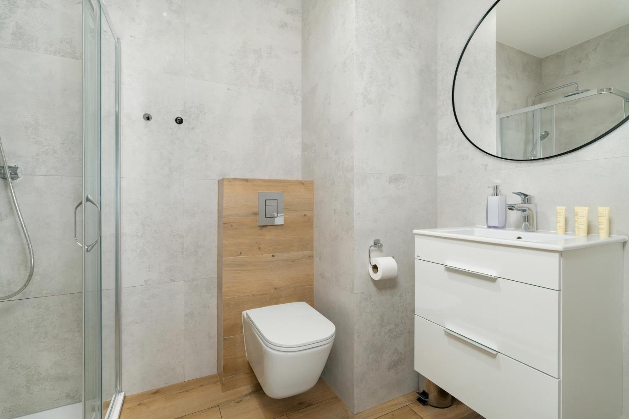Stylish & Comfy Garbary Apartments With Parking By Noclegi Renters Poznan Exterior photo